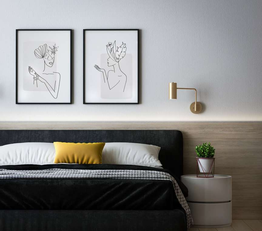 Modern bedroom